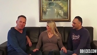 A Well-Endowed German Mother Indulges In Double Penetration