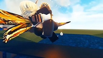 Giant Monster Erotic Encounter In Roblox Video Game