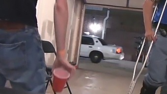 Wild Party Turns Into Interracial Orgy