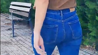 The Most Attractive Woman Walking On The Street Without A Bra