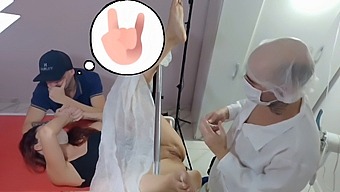 Doctor Joins In On Husband And Wife'S Erotic Exam