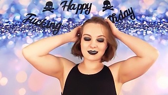 Thirty-Stroke Birthday Celebration Leads To Orgasm