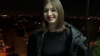 Amateur Teen Handjob And Blowjob From Neighbor Girl