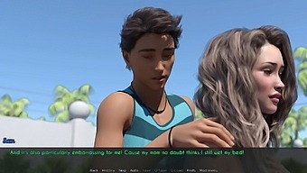 Wife And Stepmother Engage In Steamy 3d Game Session