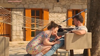 Verified Amateur Couple'S Outdoor Adventure In The Countryside