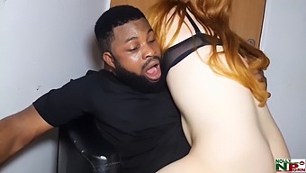 White Pornstar Gets Pounded By A Massive Black Cock