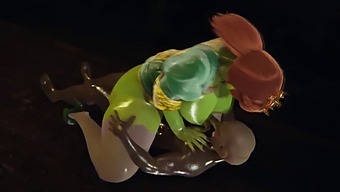 Shrek'S Lustful Adventure With A Naughty Orc And A Redheaded Babe