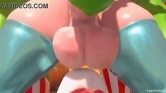 Prinsesse Rosalina Futanarien Giver Et Blowjob I Denne Hentai Video.